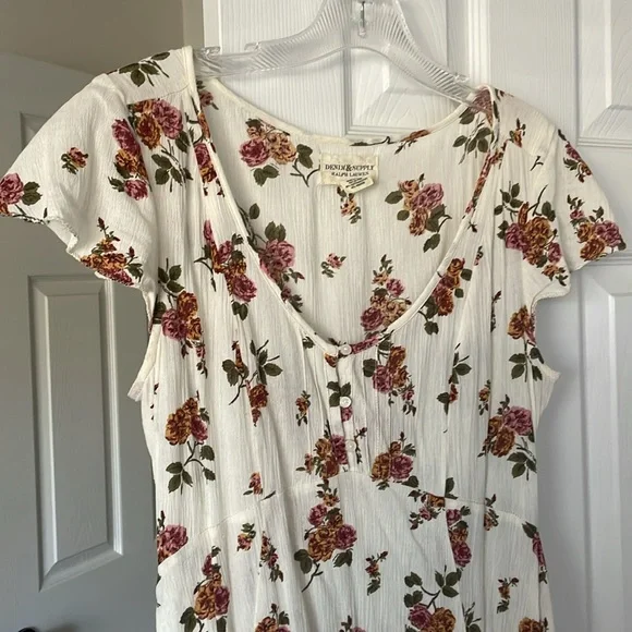 Denim&Supply Ralph Lauren floral dress - Picture 2 of 7